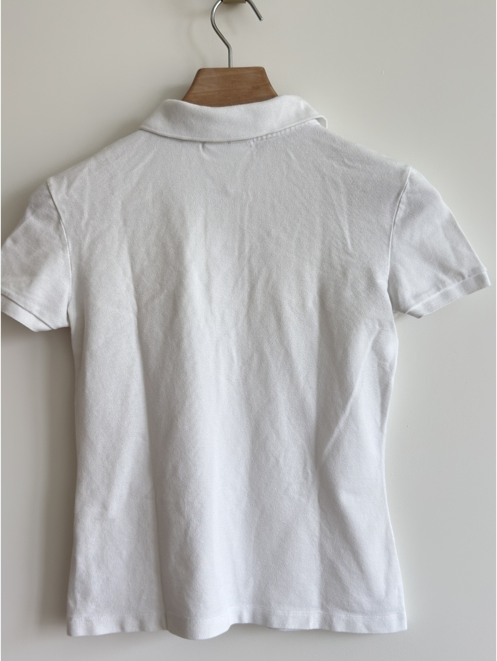Women's L.12.D Slim Fit Stretch Mini Piqué Polo Size 34 - Picture 6 of 9